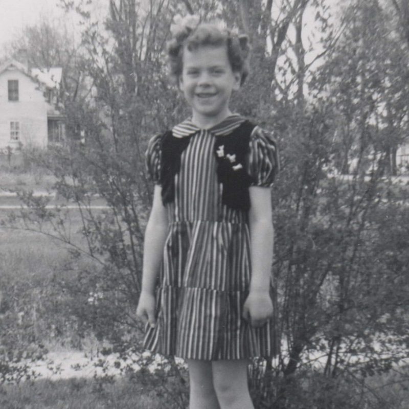 Carolyn Dallmann as a child